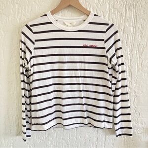 H&M Striped Long Sleeve Shirt Size Small